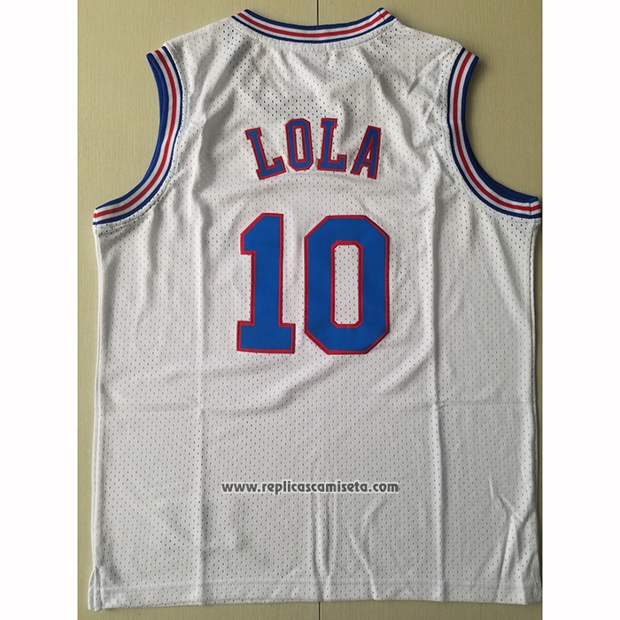 Camiseta Tune Squad Lola Bunny #10 Blanco